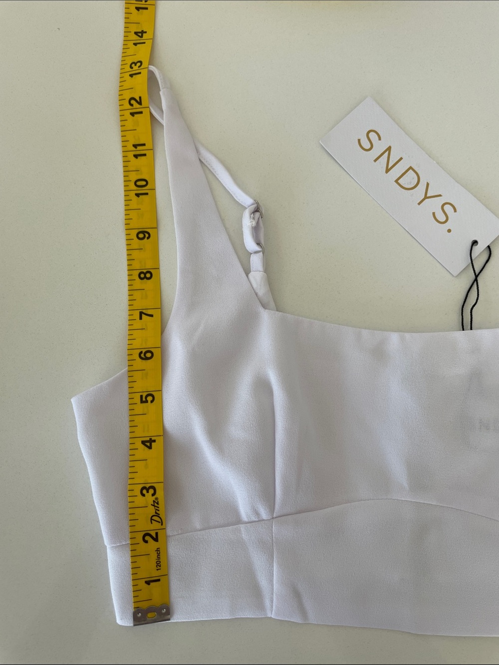 NWT SNDYS Zanita White Crop Top Tank | 4 - Picture 9 of 15